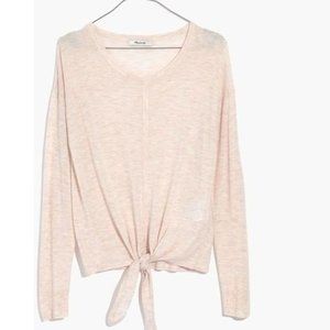 Madewell Tie-Front Sweater